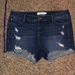 Torrid Distressed shorts